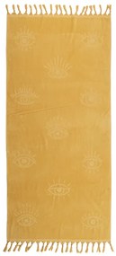 ΠΕΤΣΕΤΑ ΘΑΛΑΣΣΗΣ EYES ON ME 80X160 YELLOW - Nef-Nef Homeware