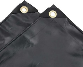 vidaXL Μουσαμάς Ανθρακί 650 γρ./μ.² 4x6 μ.