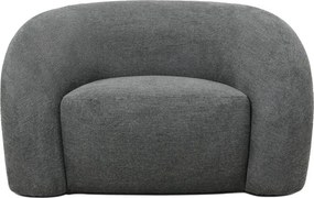 Πολυθρόνα Lexy γκρι ύφασμα 99x88x62εκ 100x89.5x60 εκ.