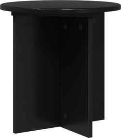 vidaXL Βάση φυτών 2 τεμ. Μαύρο 40 x 40 x 40 cm Επεξεργασμένο Ξύλο