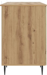 vidaXL Γραφείο Artisan Δρυς 142,5 x 50 x 75 εκ. Επεξεργασμένο Ξύλο