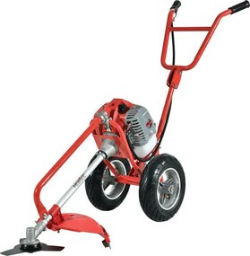 Θαμνοκοπτικό βενζίνης MIYAKE XL 22 δίχρονο 2,00Hp 7000Rpm με σπαστό τιμόνι και τροχούς