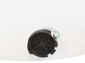 vidaXL Αψίδα Φουσκωτή Χριστουγεννιάτικη με LED 380 εκ.