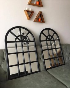 Stewehome καθρέφτης τοίχου οβάλ από mdf 103x70 cm