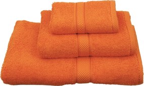 Πετσέτα Χεριών (30x50) Viopros Classic 480gsm Πορτοκαλί