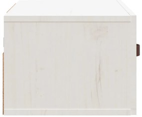 vidaXL Κομοδίνα Επιτοίχια 2 τεμ. Λευκά 40 x 29,5 x 22 εκ.