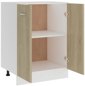 vidaXL Ντουλάπι &quot;Lyon&quot; Sonoma Δρυς 60x46x81,5 εκ. από Τεχνητό Ξύλο
