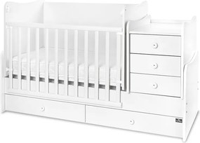 BED MAXI PLUS 70/160 TRIO WHITE