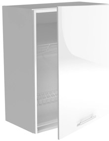 VENTO GC-60/72 top cabinet with drainer, color: white DIOMMI V-UA-VENTO-GC-60/72-BIAŁY