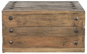 Τραπεζάκι Καφέ DKD Home Decor Τζίντζερ Ανακυκλωμένο ξύλο 78 x 59 x 41 cm