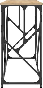 vidaXL Τραπέζι Κονσόλα Sonoma Δρυς 100x40x80 εκ. Επεξεργασμένο Ξύλο