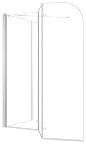 Καμπίνα Μπανιέρας Διαφανής 120 x 69 x 130 εκ. Ψημένο Γυαλί