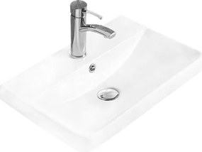 Mexen Dagna νεροχύτης εντοιχισμένος στον πάγκο 50 x 35 cm, λευκός - 21995100