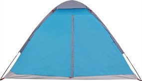 vidaXL Σκηνή Κάμπινγκ 4 Ατόμων Αδιάβροχη Μπλε