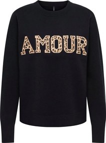 Πουλόβερ με στρογγυλή λαιμόκοψη Amour