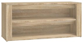 vidaXL Παπουτσοθήκη Sonoma Δρυς 100 x 35 x 45 εκ. Επεξεργασμένο Ξύλο