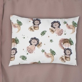 Μαξιλαροθήκη Παιδική Lion 532 Beige DimCol 35X45 100% Cotton