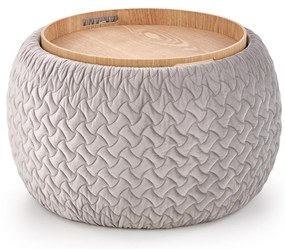 BONO pouffe color: light grey DIOMMI V-CH-BONO-PUFA