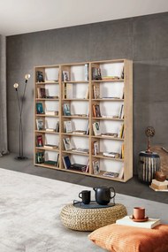 Βιβλιοθήκη Sapphire Δρυς DOVAL 180x30x2