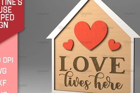 Intra απο ξύλο plywood 3mm-4mm πάχος Τρισδιάστατο λέιζερ σημαδιών για το σπίτι του Αγίου Βαλεντίνου Δίασταση 15x15 cm INTRAFABR-83494756