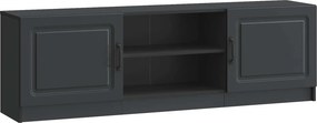 vidaXL Ντουλάπι TV Μαύρο 150 x 31 x 47 εκ Επεξεργασμένο Ξύλο