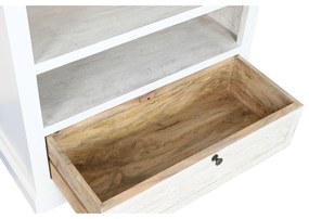 Ράφια Home ESPRIT Λευκό Ξύλο από Μάνγκο 90 x 40 x 180 cm