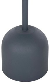 ΤΡΑΠΕΖΙ ΒΟΗΘΗΤΙΚΟ ΣΤΡΟΓΓΥΛΟ DELBEL HM4261.05 ΜΕΤΑΛΛΟ ΜΠΛΕ ΣΚΟΥΡΟ Φ39,5x53,5Υ εκ. - 0535386 - HM4261.05
