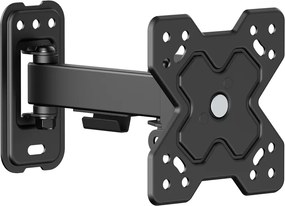POWERTECH επιτοίχια βάση τηλεόρασης PT-1277, 13-32", έως 20kg, full motion