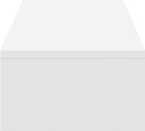 vidaXL Βάση Οθόνης με Συρτάρια Λευκή 100x27x15 εκ. από Τεχνητό Ξύλο