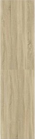 vidaXL Ντουλάπα Sonoma Δρυς 30x50x200 εκ. από Επεξεργασμένο Ξύλο