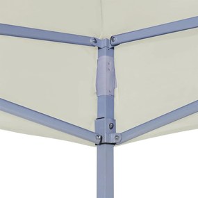 vidaXL Κάλυμμα Τέντας Εκδηλώσεων Κρεμ 4 x 3 μ. 270 γρ/μ²