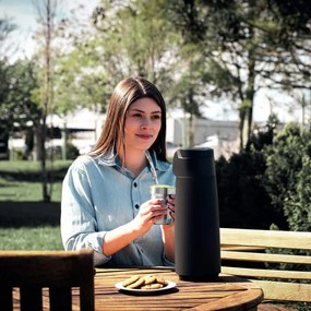 Θερμός 1,8lt με DISPENSER EXATA 61639/583-BLACK - Tramontina