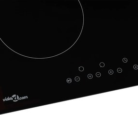 vidaXL Εστία Κεραμική με 4 Εστίες και Πλήκτρα Αφής 6000 W
