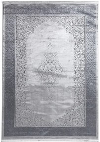 Χαλί Lotus Summer 2929 BLACK GREY Royal Carpet - 200 x 300 cm - 16LOTS2929BG.200300