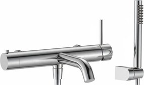 Orabella Steel 10488 Chrome - Μπαταρία λουτρού ανοξείδωτη