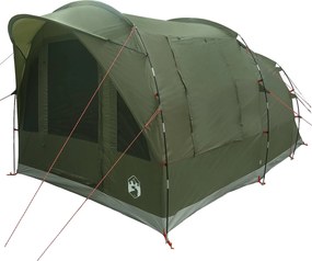 vidaXL Σκηνή τούνελ Λαδί 400 x 260 x 200 εκ Πολυεστέρας και Χάλυβας