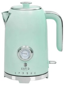 Estia Βραστήρας Retro Epoque Ανοξείδωτος 1.7lt 2200w Μέντα 06-19426