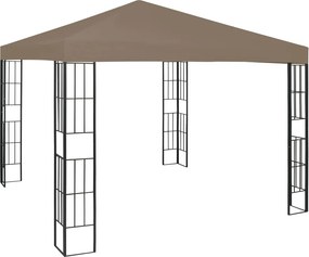vidaXL Κιόσκι Taupe 3 x 3 μ.