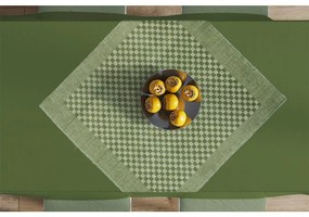 Καρέ Chequered Green DimCol 68X68 Cotton-Linen