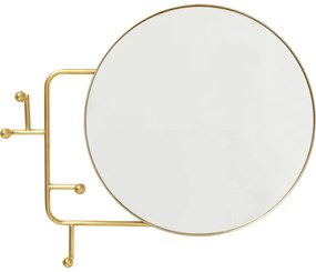 Καθρέφτης Τοίχου Daisy Χρυσός 70x7x90 εκ. - Χρυσό