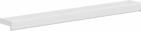 vidaXL Σαβανωτό Παραθύρου Λευκό 60 x 15 x 4,5 εκ PVC