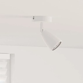 vidaXL Σποτ οροφής με προβολείς Λευκό 8 x 8 x 14 εκ Μέταλλο