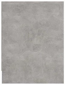 vidaXL Κομοδίνα 2 τεμ. Γκρι Σκυροδέματος 40x30x40 εκ. από Επεξ. Ξύλο