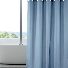 Κουρτίνα Μπάνιου (180x200) Με Τρουκς Kentia Loft Markus 01 Blue