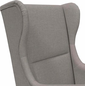 vidaXL Πολυθρόνα Taupe ύφασμα