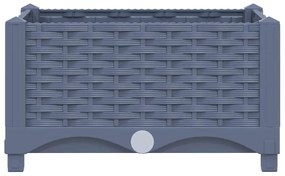 vidaXL Ζαρντινιέρα 40 x 40 x 23 εκ. από Πολυπροπυλένιο