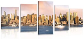 Εικόνα 5 μερών μοναδική Νέα Υόρκη - 200x100