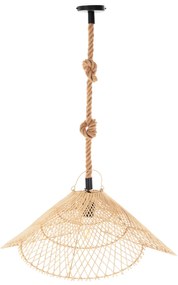 ΦΩΤΙΣΤΙΚΟ ΟΡΟΦΗΣ ΚΡΕΜΑΣΤΟ HM7878.02 RATTAN ΣΕ ΦΥΣΙΚΟ ΧΡΩΜΑ Φ58,5x31Yεκ (1 Τεμμάχια)