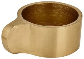 Κηροπήγιο Ρεσώ Jelicoe 422016 6x4,8x2,5cm Gold Eglo Aluminium