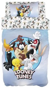 Beauty Home Σετ σεντόνια μονά Art 6189 Looney Tunes 165x250 Εμπριμέ